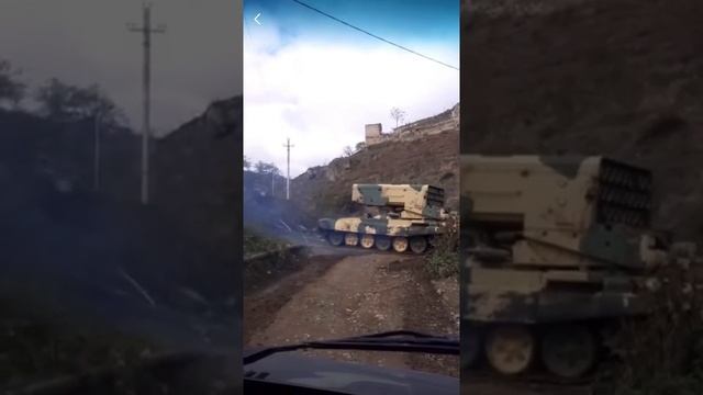 Передислокация ТОС-1А «Солнцепек» ВС Армении смотреть онлайн