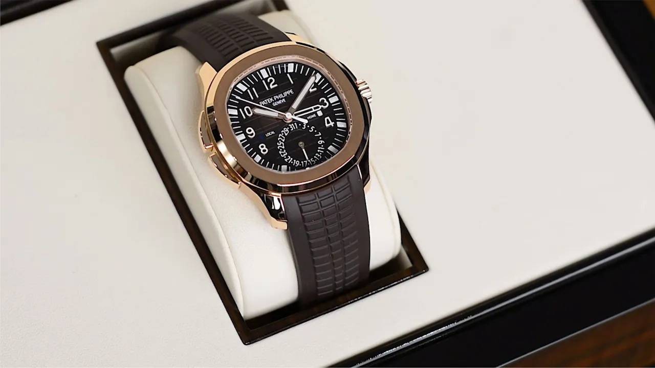 PATEK PHILIPPE - САМЫЕ ДОРОГИЕ И ПРЕСТИЖНЫЕ ЧАСЫ. ОБЗОР ЧАСОВ AQUANAUT TRAVEL TIME смотреть онлайн