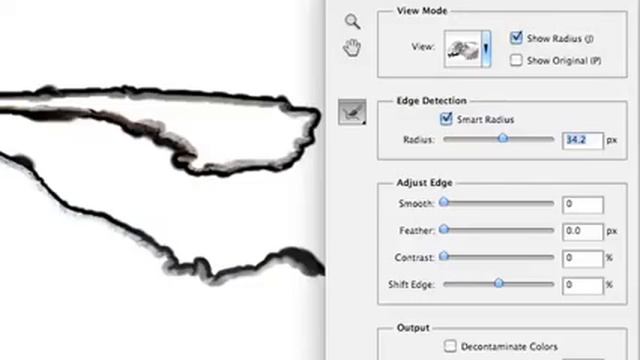 Refining Edges in Adobe Photoshop CS5 смотреть онлайн