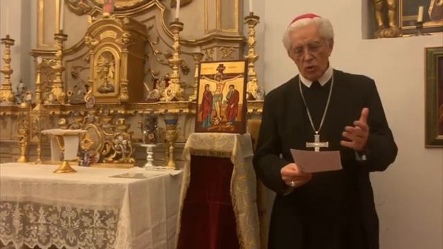 Video messaggio del Vescovo Edoardo 7 aprile 2020 - Martedì Santo смотреть онлайн