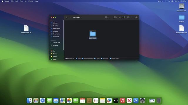 How To Change Default AirDrop Destination Folder On Mac смотреть онлайн