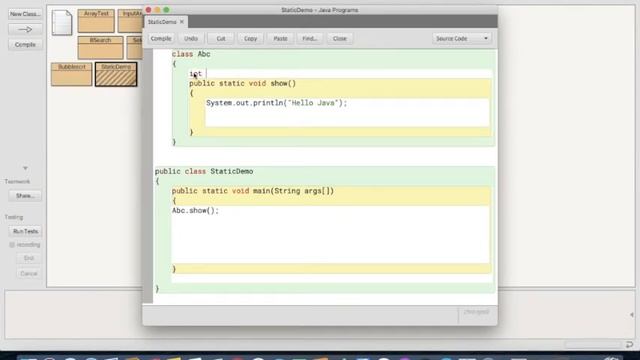 What is Static keyword in Java programming? смотреть онлайн