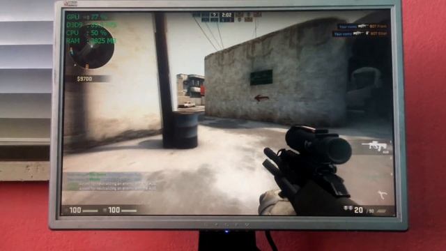 Тест CS GO on Xeon E5430 / GTX 260 / 4GB RAM смотреть онлайн