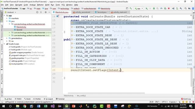 Android Studio Tutorial - Big Picture Style Notification | Notification with Image and Text смотреть онлайн