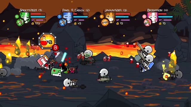 SANDWICHES!!! | Castle Crashers # 6 (W/ Allen, Addison and Jameson смотреть онлайн