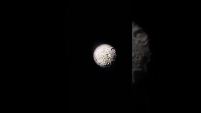MOON, and its creaters seen through my 114 mm reflector telescope смотреть онлайн