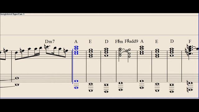 Electric President - Mr Gone (midi recording; piano sheet music sketch) смотреть онлайн