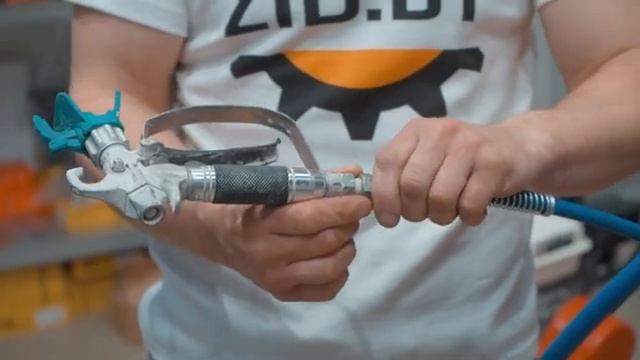 Окрасочный аппарат Dino-Power X51L. Обзор и подготовка к работе. смотреть онлайн