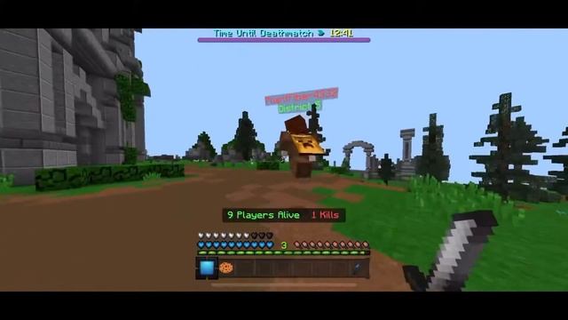 I CARRIED HIM TO VICTORY (Minecraft Hive Survival Games) смотреть онлайн