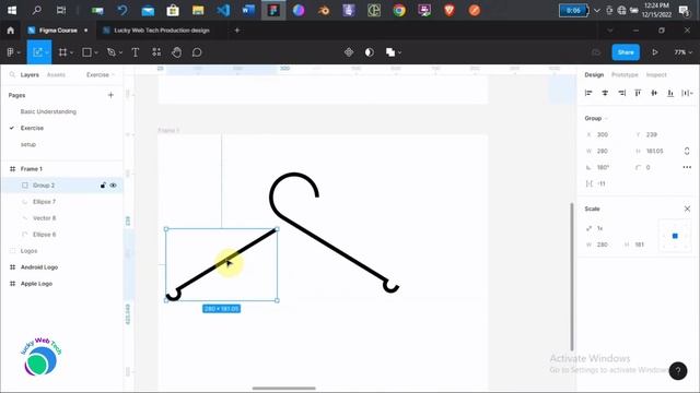 Creating a logo with Figma Logo Design Tutorial смотреть онлайн