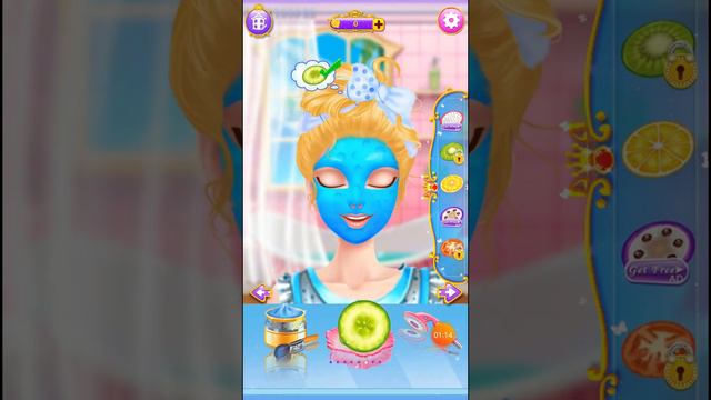 fun kids care game-Cinderella makeup games-princess makeup saloon games for girls смотреть онлайн