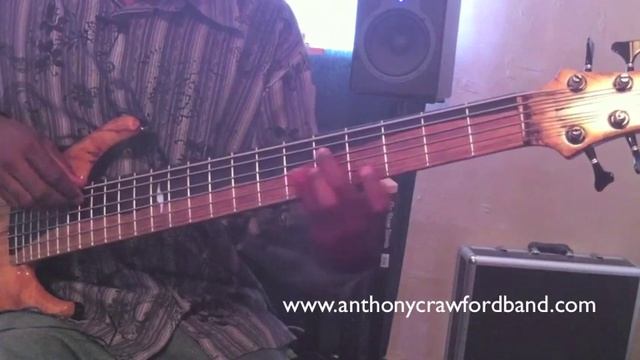 Anthony Crawford: Bass Tapping Instruction / Exercises / Technique PT3 смотреть онлайн