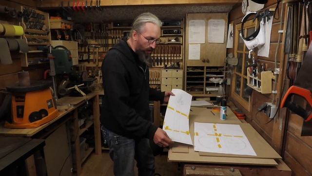 Making Guitar Templates for a new guitar model by hand. смотреть онлайн