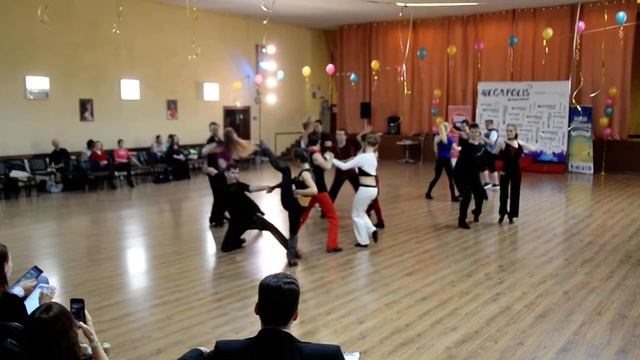 ХАСТЛ, Discofox, Танцующий город 2019, ДнД Main 12 финала, заход 1, танец 1 смотреть онлайн