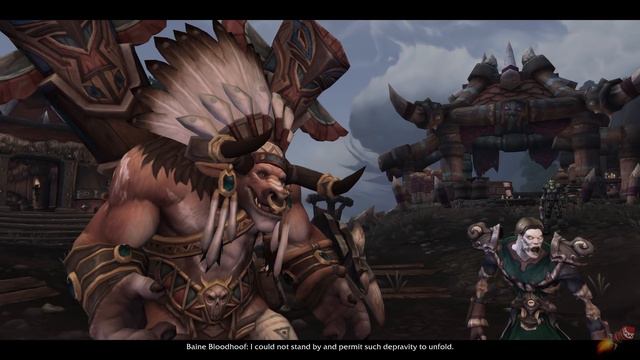 Sylvanas Arrests Baine 8.1.5 (Horde War Campaign Cinematic) смотреть онлайн