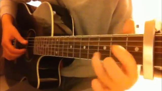 Someone Like You - Adele (guitar cover) смотреть онлайн