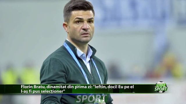 Florin Bratu, dinamitat din prima zi: „Ieftin, docil! Eu pe el l-aș fi pus selecționer" смотреть онлайн