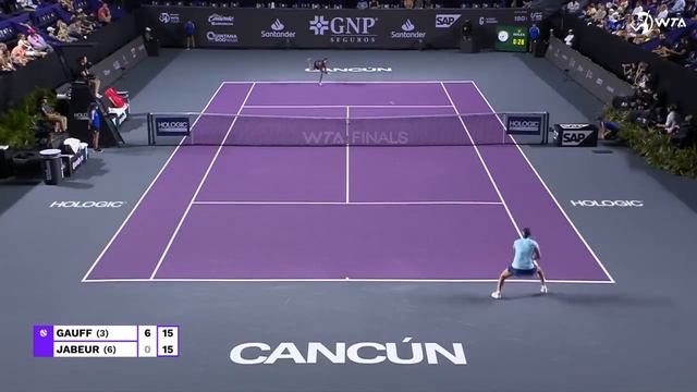 Coco Gauff Vs. Ons Jabeur | 2023 WTA Finals Group Stage | WTA Match Highlights