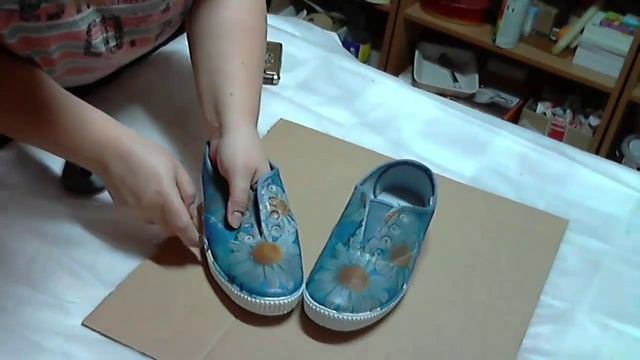 мастер класс кеды с ромашками смотреть онлайн