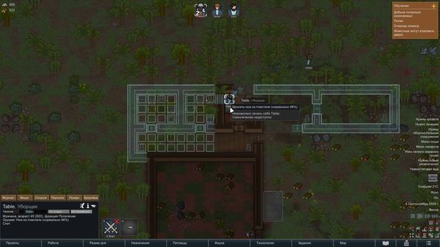 Постройка Базы в RimWorld