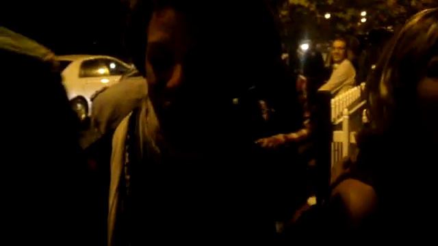 Carmen Carrera & PapiMilo Outside The Polo Nightclub In Connecticut 2008