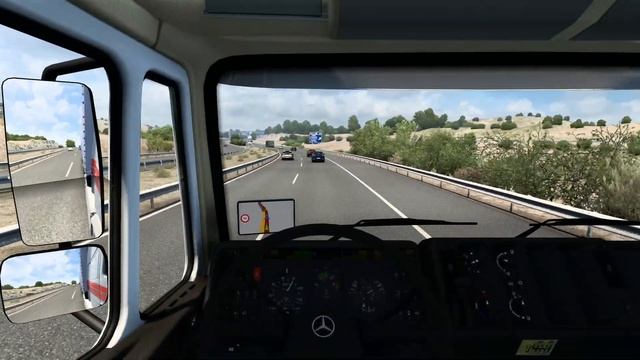 ETS2 1.40 - Iberia DLC - Mercedes-Benz SK 1850 V8 - Trip: Córdoba - Almaraz смотреть онлайн