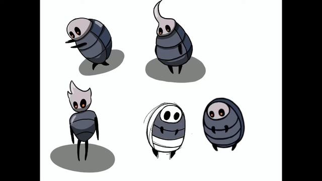 Hollow knight | Husk enemies timelapse drawing смотреть онлайн