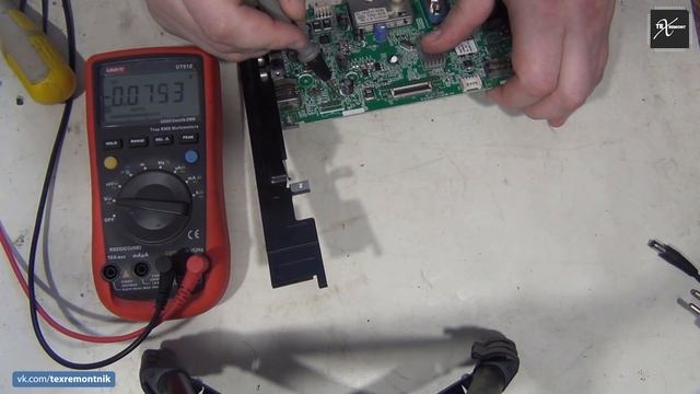 Ремонт жк телевизора #Huyndai после переполюсовки - очередной колхоз. смотреть онлайн