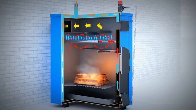 Производство и принцип работы экономичных газогенераторных (пиролизных) котлов ТРАЯН смотреть онлайн