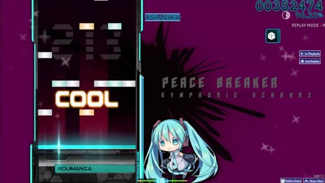 [Osu! Mania] ★24 Peace Breaker смотреть онлайн