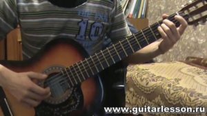 А мы не ангелы парень - Пономарев (РАЗБОР НА ГИТАРЕ)