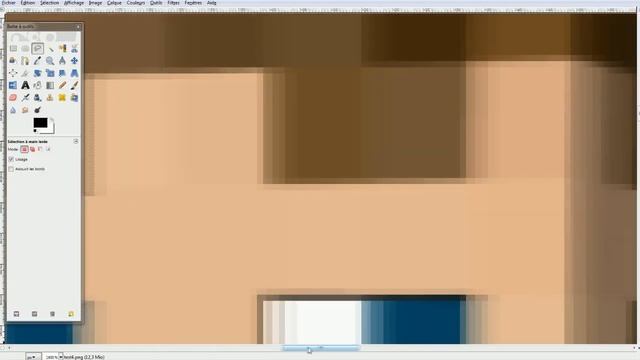 SpeedArt Minecraft - 3D render with gimp - yes we can смотреть онлайн
