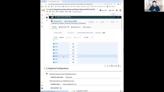 DagsHub Learning: Version and Stream Data with DVC and DagsHub смотреть онлайн