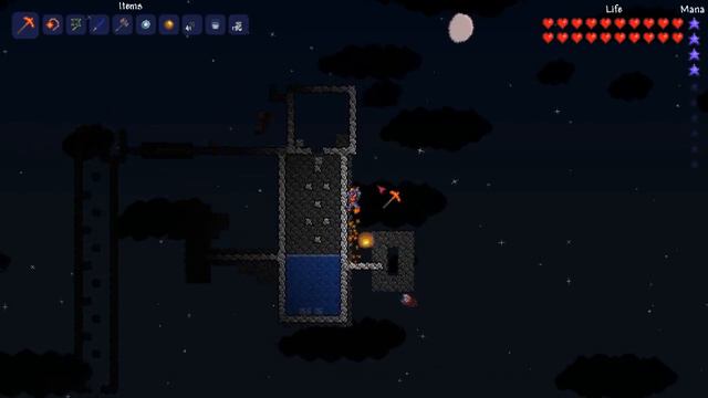 Terraria Liquid Experiment: Water! Doors! Boxes! YAY! (3/7 Very Old Game Version) смотреть онлайн