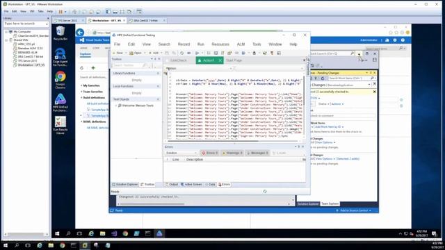 Continous Integration with TFS and UFT смотреть онлайн