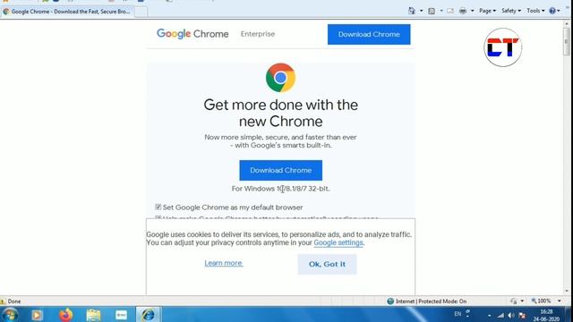 How To Download Chrome Browser In Pc | Computer Me Chrome Kaise Download Kare смотреть онлайн