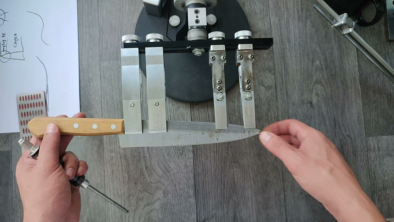 Заточка ножа с нюансами. Часть первая. Обдирка смотреть онлайн