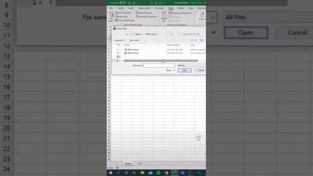 Convert a PDF to .xlsx#excel #exceltips #exceltricks смотреть онлайн