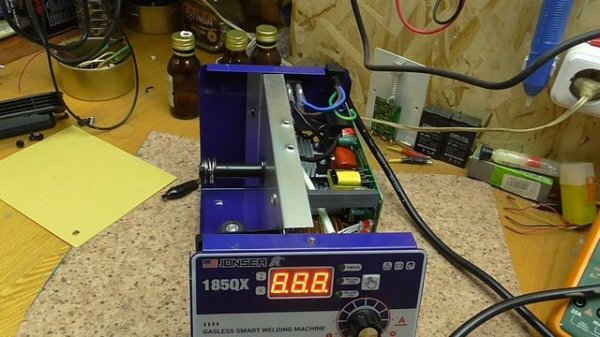 "Король полуавтоматов"  JONSER 185 QX. Ремонт нового аппарата.