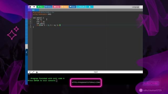 Print alternate elements of an array | C++ | By Rahul Kumar смотреть онлайн