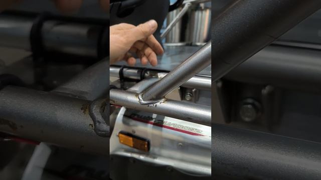 Yamaha Venture Multi Purpose вывод выхлопа. Этап 2, экран над глушителем смотреть онлайн
