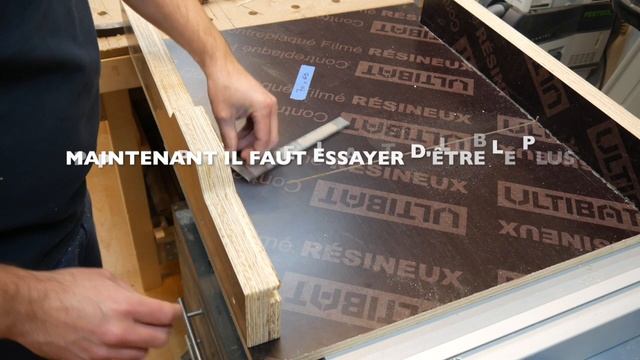 [TUTO] Chariot De Coupe Pour Bosch GT10 XC (ULTRA PRÉCIS) - Accurate Plywood Cross-cut Sled