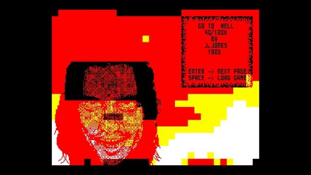 Goto Hell Crack Intro - Siberian Group [#zx spectrum] смотреть онлайн