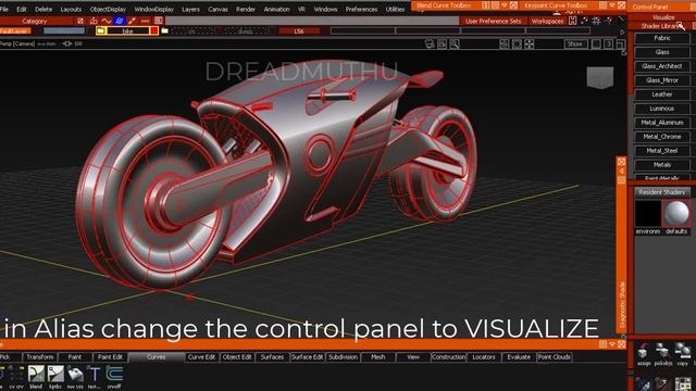Autodesk Automotive Assets in ALIAS смотреть онлайн