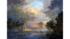 Волшебные летние пейзажи художника Виктора Юшкевича