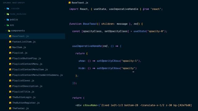 React JS Tailwind CSS Spotify клон #48 - Анимация уведомления смотреть онлайн