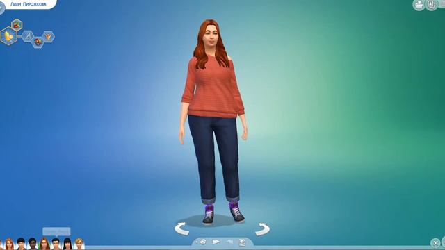 Играем вместе в The Sims 4 Challenge "Похудейка" #1 Знакомство смотреть онлайн