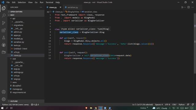 Day 73 14 09 2021 | Django Rest Framework - 2 смотреть онлайн