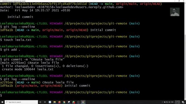 40. Remote Tracking Branches. Difference between local branch and the origin remote branch - GIT смотреть онлайн