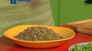 Что Есть. Салат с чечевицей.